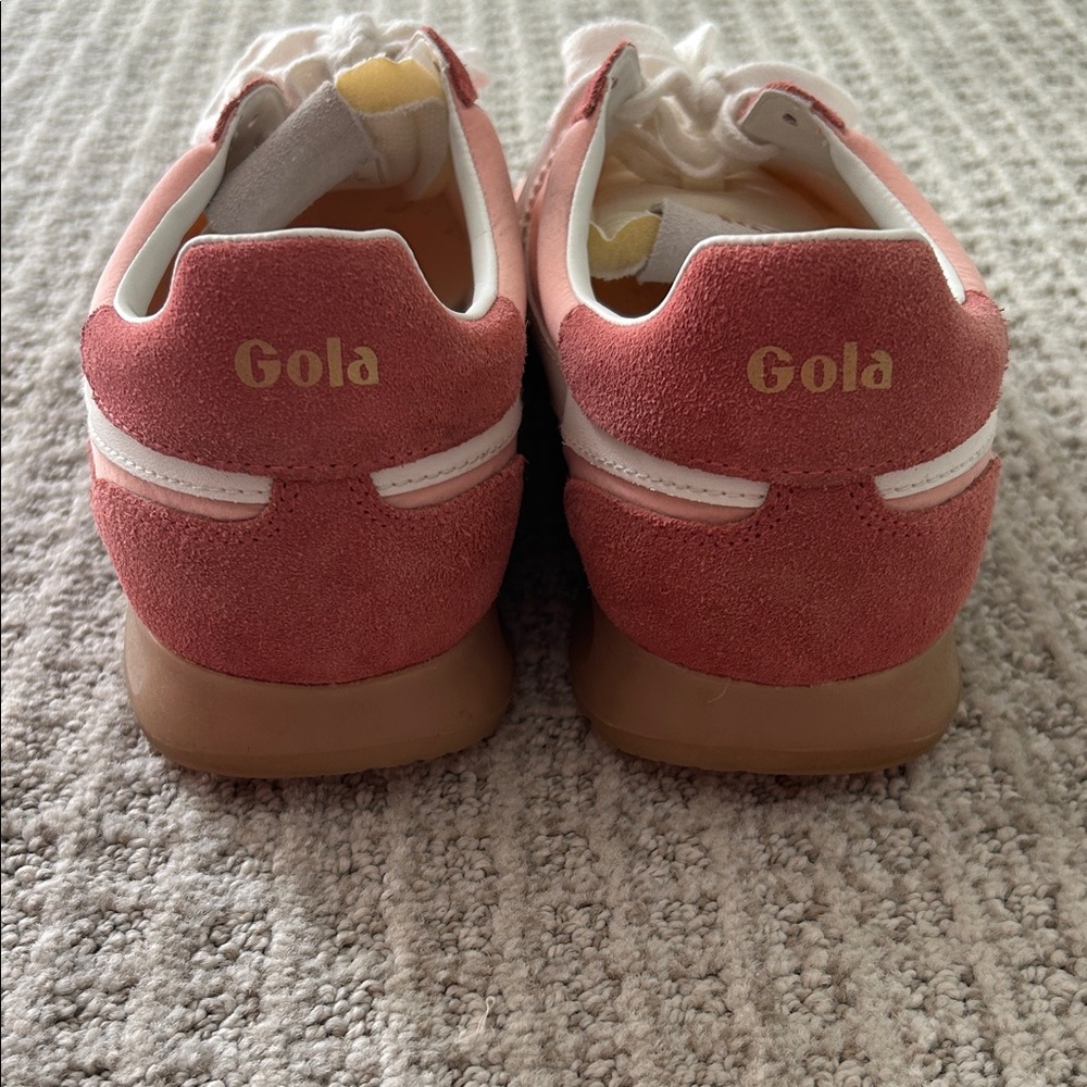 Gola Women's pale pink/clay/offwhite firefly  Sneakers - Picture 3 of 6